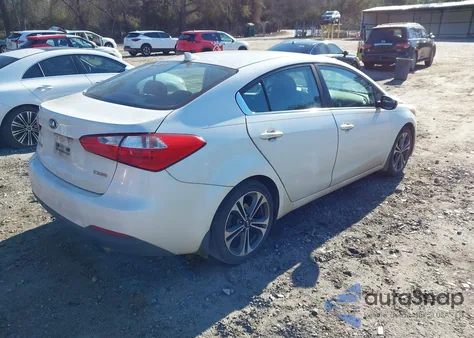 2016 Kia Forte Ex from USA, damaged, VIN KNAFX4A80G5481458